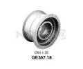 Vratn / vodic kladka ozubenho emenu SNR ‐ SNR GE357.18