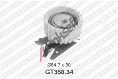 SNR Napnac kladka - ozuben emen SNR GT358.34, GT358.34