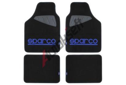 Sparco Textiln autokoberce erno/modr DO SPC1901, SPC1901