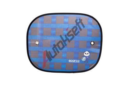 Sparco Clona slunen na bon okno SPARCO, modr, 2ks DO SPCSK1311, SK1311