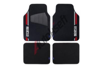 Sparco Textiln autokoberce erno/erven DO SPF508RD, SPF508RD