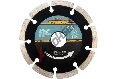 Sthor Kotou� �ezn� diamantov� 115 x 7,0 x 1,9 x 22,2 mm segmentov� STH TO-08780, TO-08780