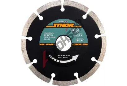 Sthor Kotou� �ezn� diamantov� 125x7,0x2,0x22,2mm segmentov� STH TO-08781, TO-08781