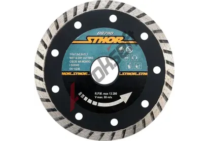 Sthor Kotou� �ezn� diamantov� 115x7,0x2,0x22,2mm Turbo STH TO-08790, TO-08790