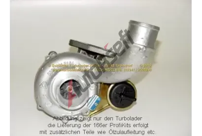SCHLTTER TURBOLADER Dmychadlo - plnn - PROFI KIT - with NEW org. BorgWarner Turbocharger STT 166-00425, 166-00425