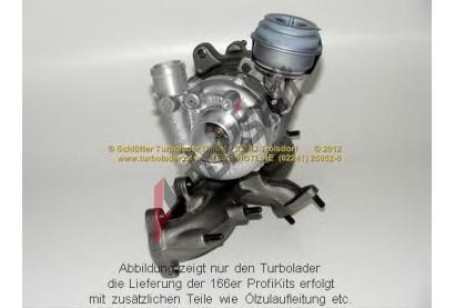 SCHLTTER TURBOLADER Dmychadlo - plnn - PROFI KIT - with NEW org. BorgWarner Turbocharger STT 166-01514, 166-01514