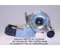 SCHLTTER TURBOLADER Dmychadlo - plnn - PROFI KIT - with new org. Mitsubishi Turbocharger STT 166-05225, 166-05225