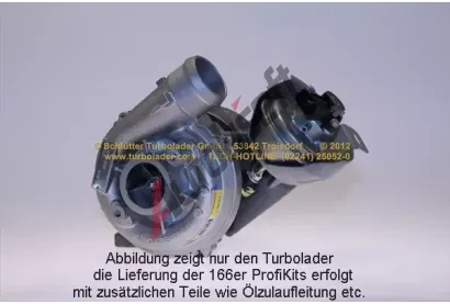 SCHLÜTTER TURBOLADER Dmychadlo - plnění END of LIFE PROFIKIT - with original GARRETT REMAN Turbo STT 166-09470EOL, 166-09470EOL SCHLÜTTER TURBOLADER Dmychadlo - plnění END of LIFE PROFIKIT - with original GARRETT REMAN Turbo STT 166-09470EOL, 166-09470EOL