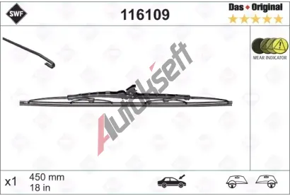 SWF Stra Das Original 450 mm SWF 116109, 116109