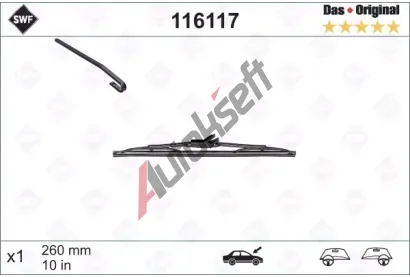SWF Stra Das Original 260 mm SWF 116117, 116117