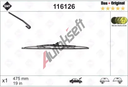 SWF Stra Das Original 475 mm SWF 116126, 116126