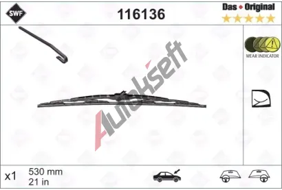 SWF Stra Das Original 530 mm SWF 116136, 116136