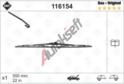 SWF Stra Das Original 550 mm SWF 116154, 116154