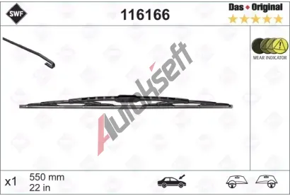 SWF Stra Das Original 550 mm SWF 116166, 116166