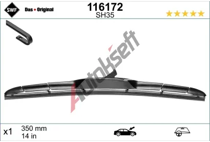 SWF Stra DAS ORIGINAL HBLADE 350 mm SWF 116172, 116172
