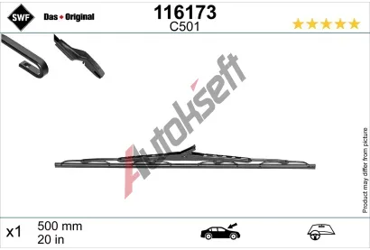 SWF Stěrač DAS ORIGINAL SINGLE SWF 116173, 116173  SWF Stěrač DAS ORIGINAL SINGLE SWF 116173, 116173
