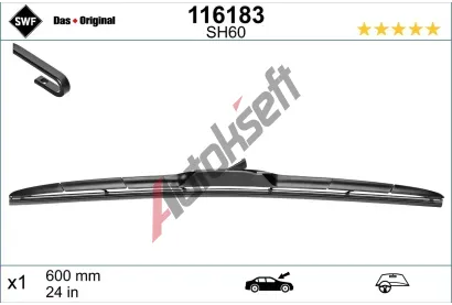 SWF Stra DAS ORIGINAL HBLADE 600 mm SWF 116183, 116183