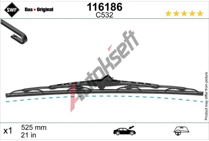 SWF Stra DAS ORIGINAL SINGLE SWF 116186, 116186