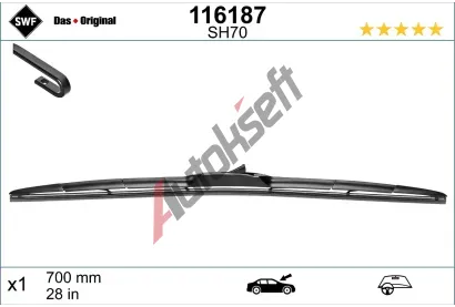 SWF Stra DAS ORIGINAL HBLADE 700 mm SWF 116187, 116187