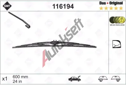 SWF Stra Das Original 600 mm SWF 116194, 116194