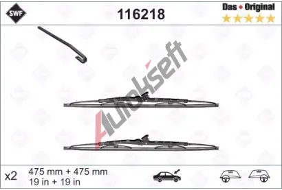 SWF Stra Das Original 475 mm SWF 116218, 116218