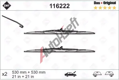 SWF Stra Das Original 530 mm SWF 116222, 116222