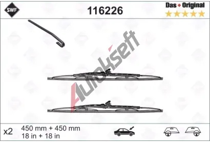 SWF Stra Das Original 450 mm SWF 116226, 116226