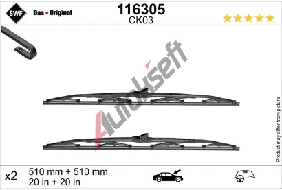 SWF Stra DAS ORIGINAL SET SWF 116305, 116305