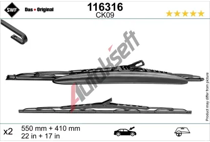 SWF Stra DAS ORIGINAL SET SWF 116316, 116316