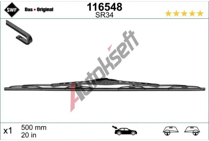 SWF Stra DAS ORIGINAL REAR SWF 116548, 116548