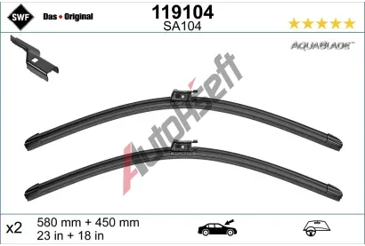 SWF St�ra� ORIGINAL VISIOFLEX AQUABLADE SWF 119104, 119104