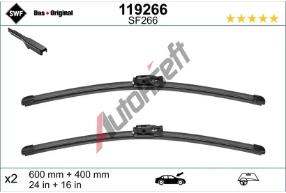SWF Stra ORIGINAL VISIOFLEX SET SWF 119266, 119266