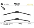 SWF Sada stra se spojlerem VisioFlex - 550 + 550 mm ‐ SWF 119293