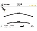 SWF Sada stra se spojlerem VisioFlex - 600 + 450 mm ‐ SWF 119298