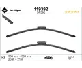 SWF Sada stra se spojlerem VisioFlex - 580 + 530 mm ‐ SWF 119392