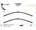 SWF Sada stra se spojlerem VisioFlex - 650 + 475 mm ‐ SWF 119393