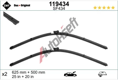 SWF Stra ORIGINAL VISIOFLEX SET SWF 119434, 119434
