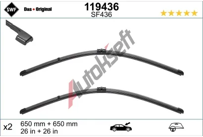 SWF Stra ORIGINAL VISIOFLEX SET SWF 119436, 119436