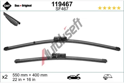SWF Stra ORIGINAL VISIOFLEX SET SWF 119467, 119467