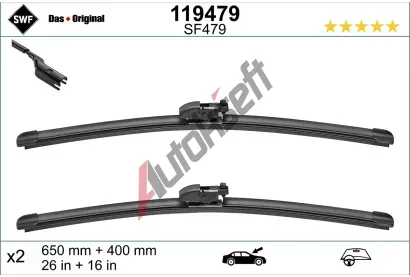 SWF Stra ORIGINAL VISIOFLEX SET SWF 119479, 119479