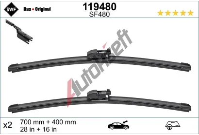SWF Stra ORIGINAL VISIOFLEX SET SWF 119480, 119480