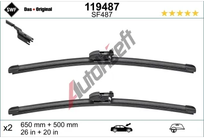 SWF Stra ORIGINAL VISIOFLEX SET SWF 119487, 119487