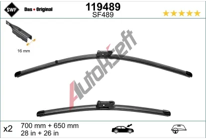 SWF Stra ORIGINAL VISIOFLEX SET SWF 119489, 119489