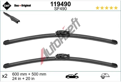 SWF Stra ORIGINAL VISIOFLEX SET SWF 119490, 119490