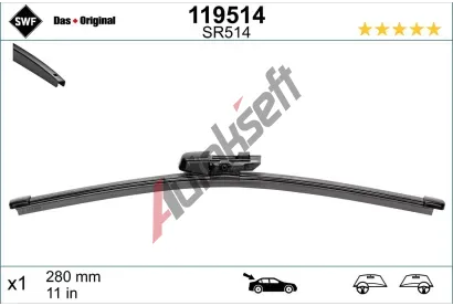 SWF Stra VisioFlex 285 mm SWF 119514, 119514