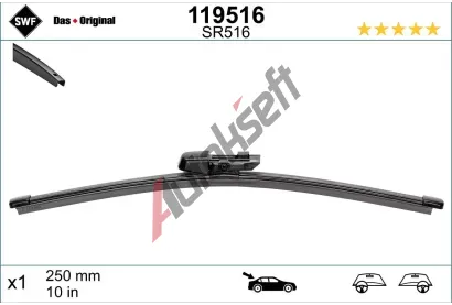 SWF Stra VISIOFLEX 250 mm SWF 119516, 119516