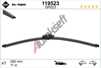 SWF Stra VISIOFLEX 285 mm SWF 119523, 119523