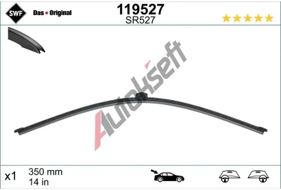 SWF Stra ORIGINAL VISIOFLEX REAR SWF 119527, 119527