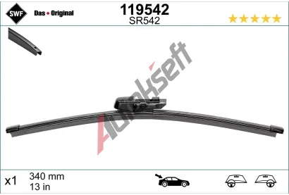 SWF Stra ORIGINAL VISIOFLEX REAR SWF 119542, 119542