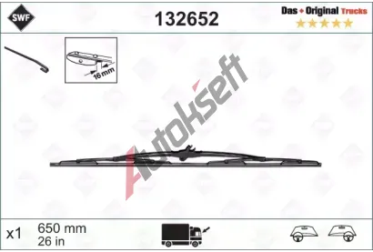 SWF Stra 650 mm SWF 132652, 132652